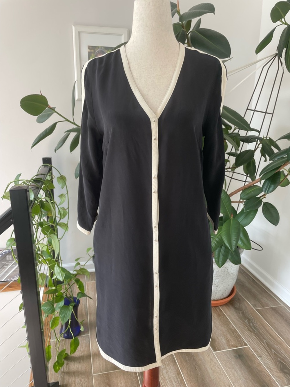 Alexander Wang 100% silk dress with free bracelet.